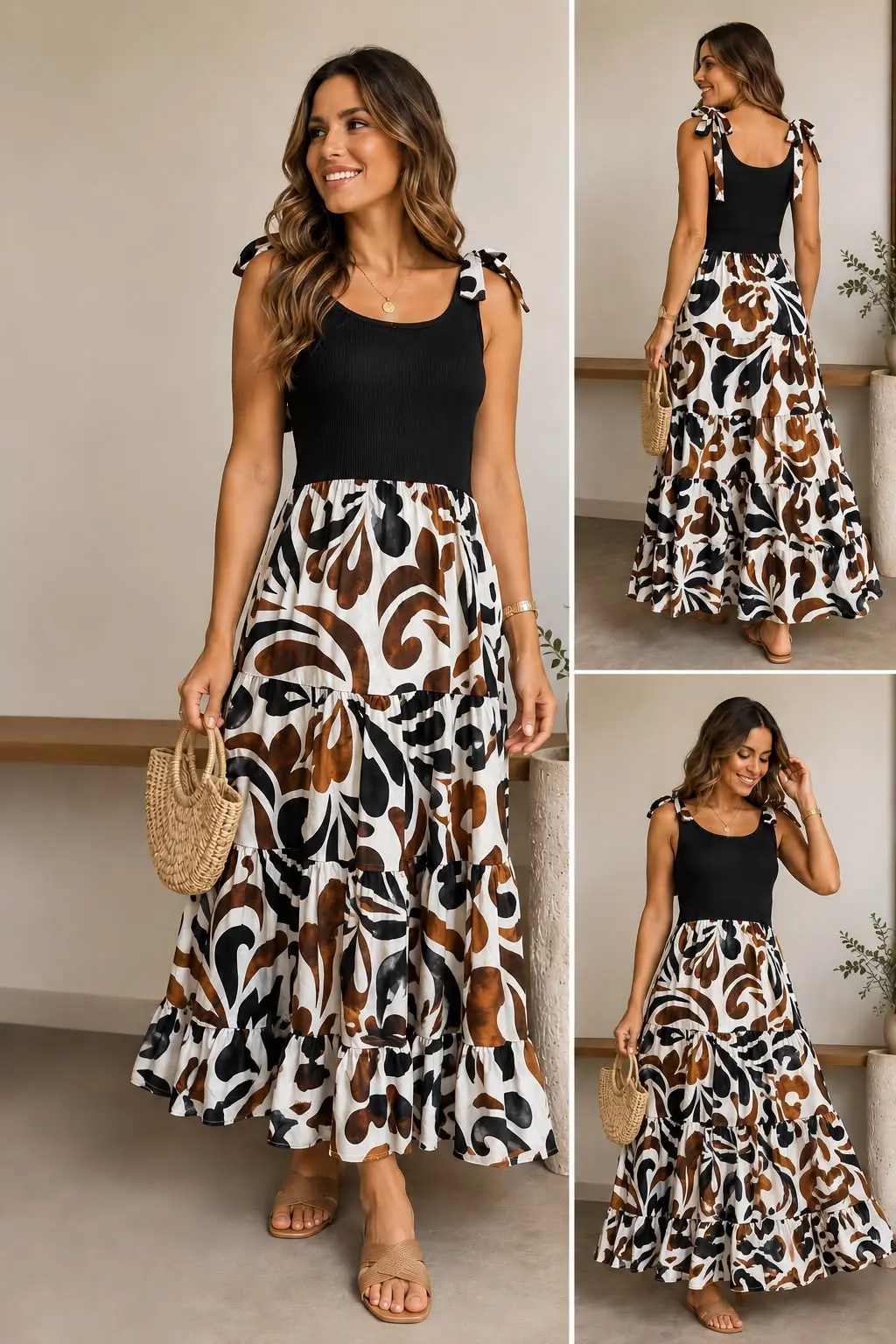 Vestido Emilia Étnico - Imagen 3